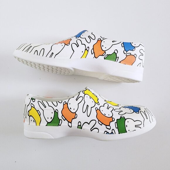 SKYS Croc Style Clogs with Miffy the Rabbit Print - Youth EU 34 - Picture 6 of 8